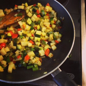 Thyme & Feta Frittata Barefootboho