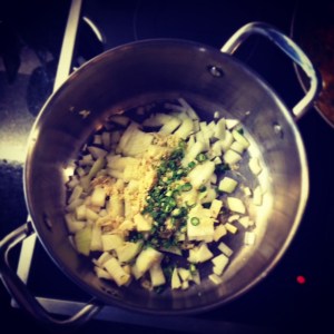 Spicy Ginger Butternut Soup